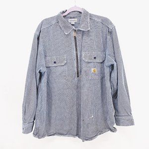 Men's Carhartt Heavy Duty Hickory Stripe Shirt